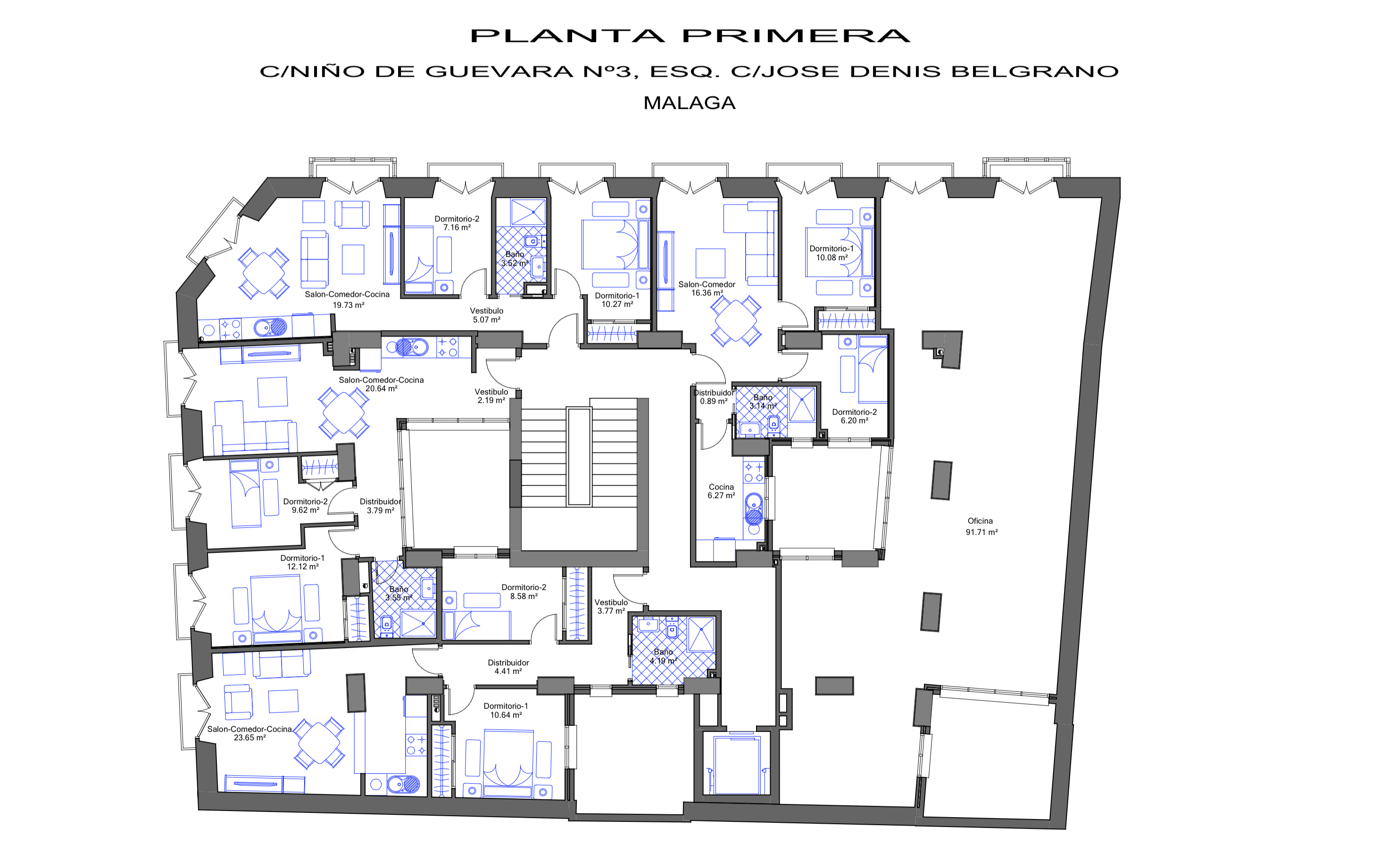 Malaga apartamenty na sprzedaż Stare Miasto 139.000€